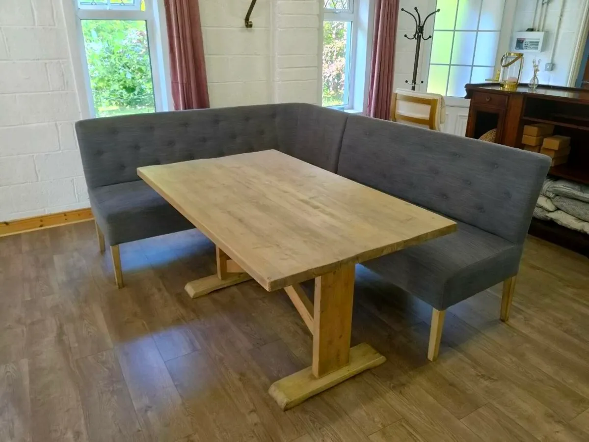 Dining Table and bench - Image 1