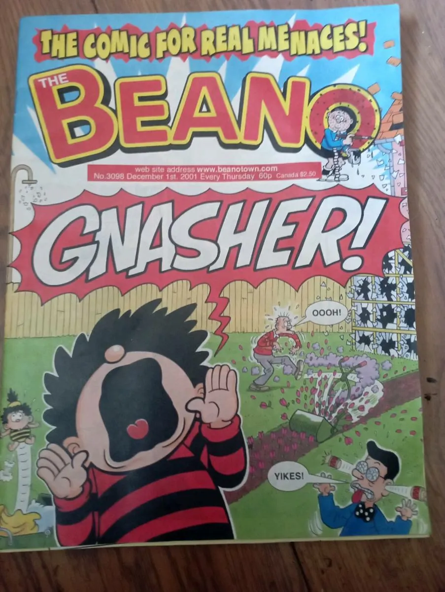 VINTAGE BEANO COMICS FOR SALE. - Image 2