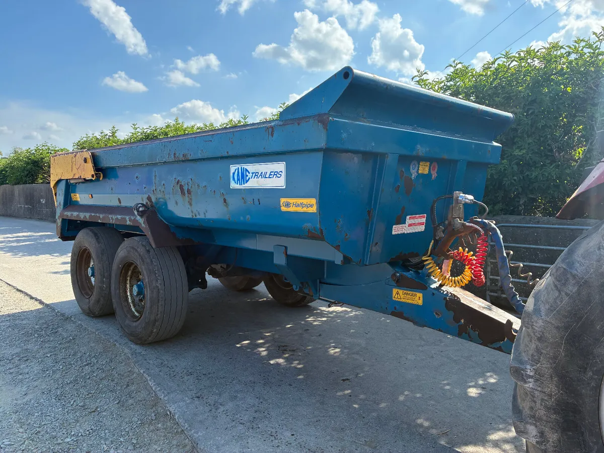 Kane 15 ton half pipe dump trailer - Image 2