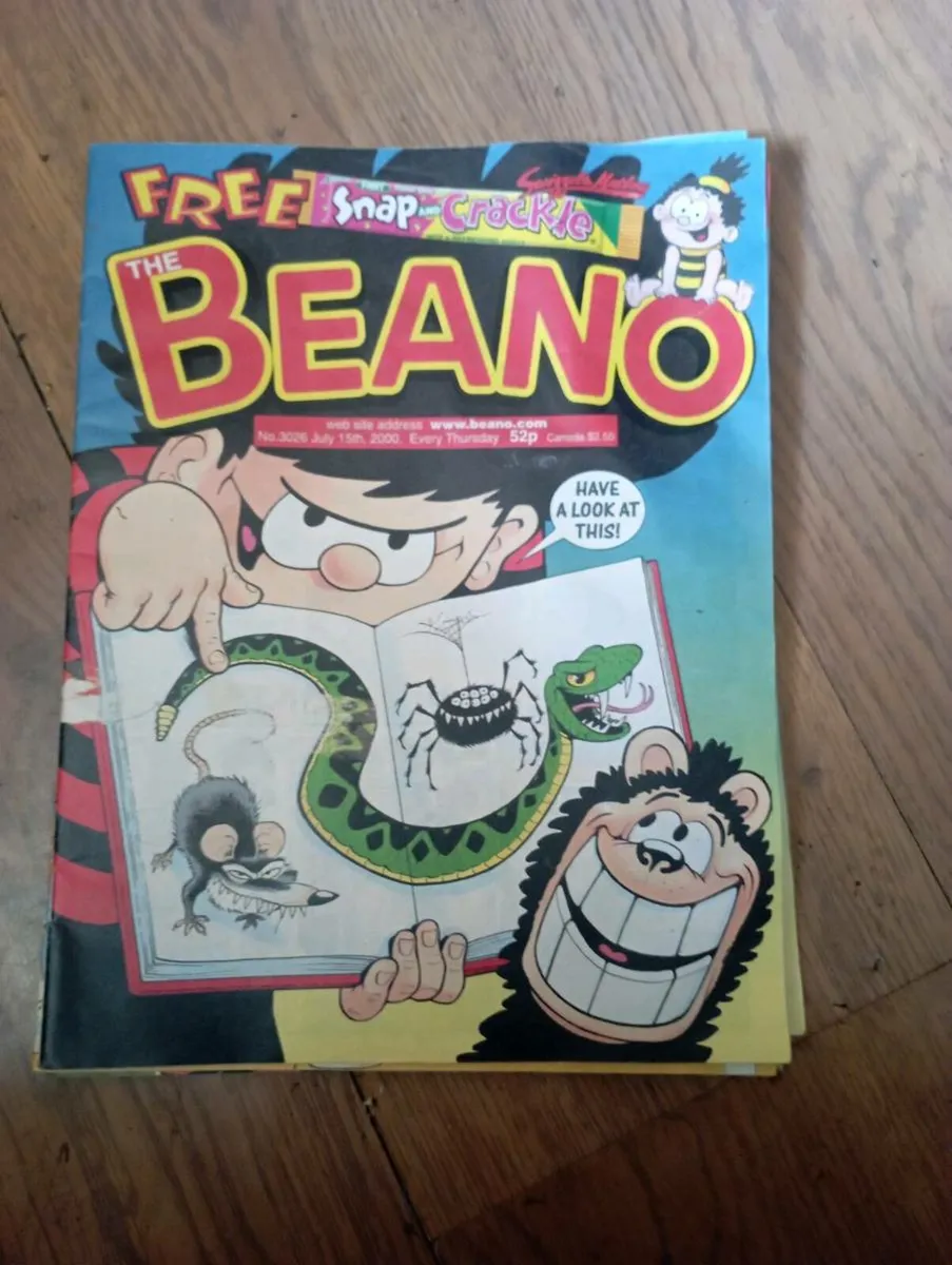 VINTAGE BEANO COMICS FOR SALE. - Image 4