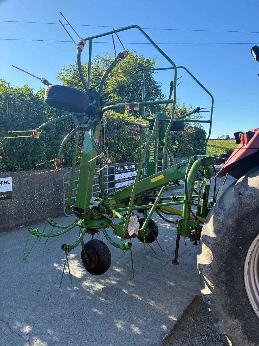 Krone 5.50 4 Rotor Tedder - Image 1