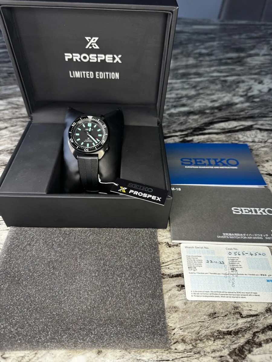 Seiko Prospex Black Series - Image 2
