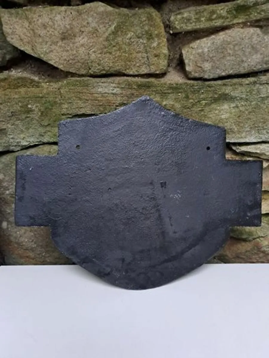 Cast iron Harley-Davidson sign - Image 3