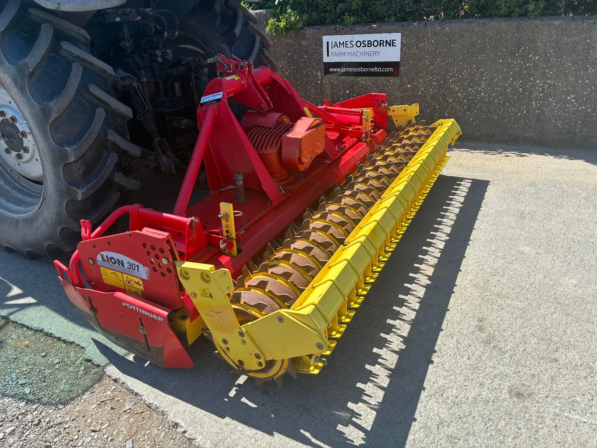 Pottinger Lion 301 Power Harrow - Image 1