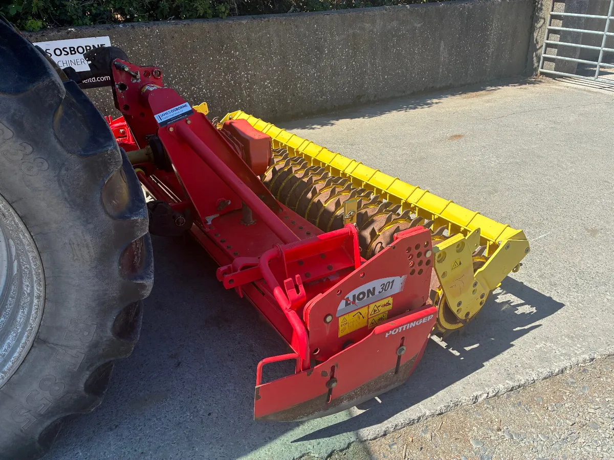 Pottinger Lion 301 Power Harrow - Image 2