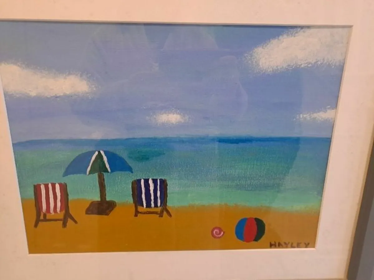 Beach scene Painting - Image 2