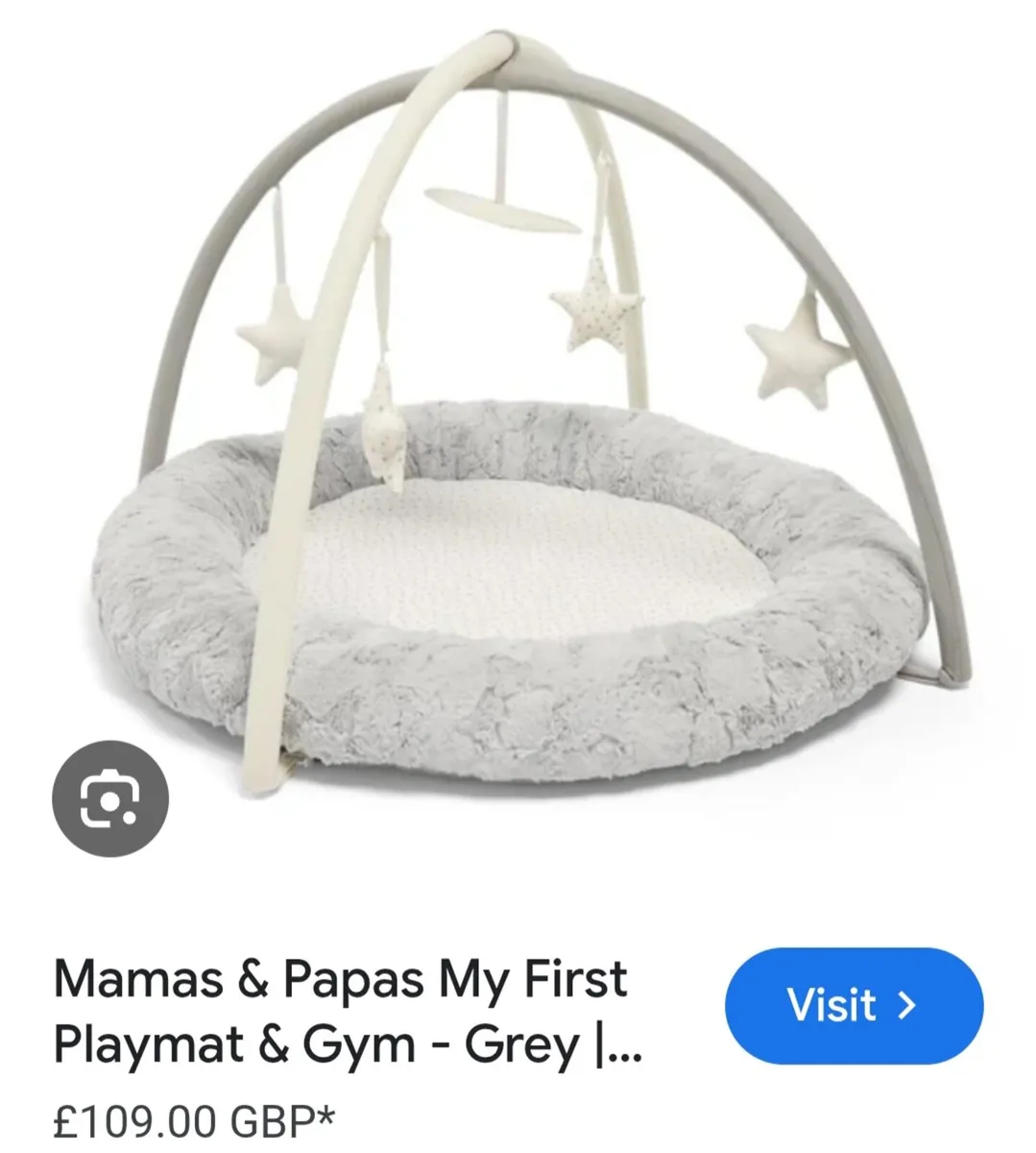 Mamas and papas playmat and activity gym - Image 2