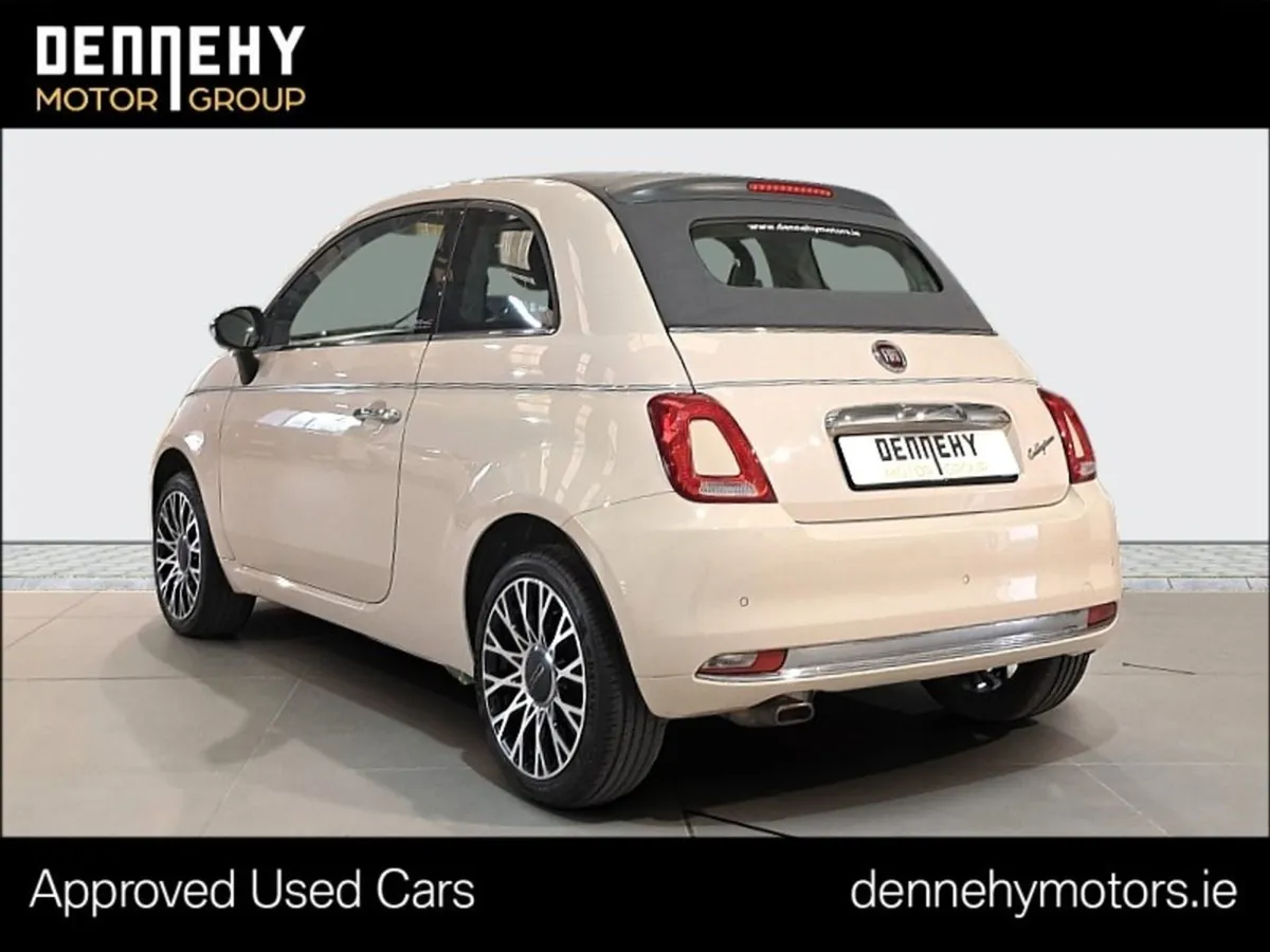 Fiat 500 Cabrio 1.2  55 P/week - Image 4