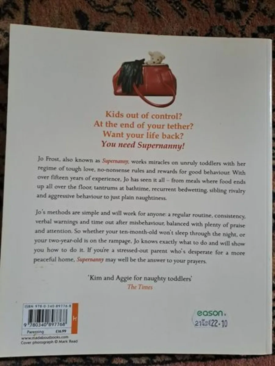 Supernanny book NEW - Image 3
