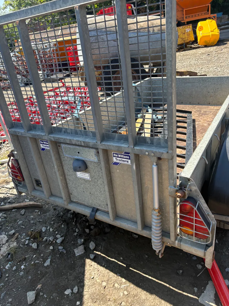 Ifor Williams 8x4 plant trailer - Image 2