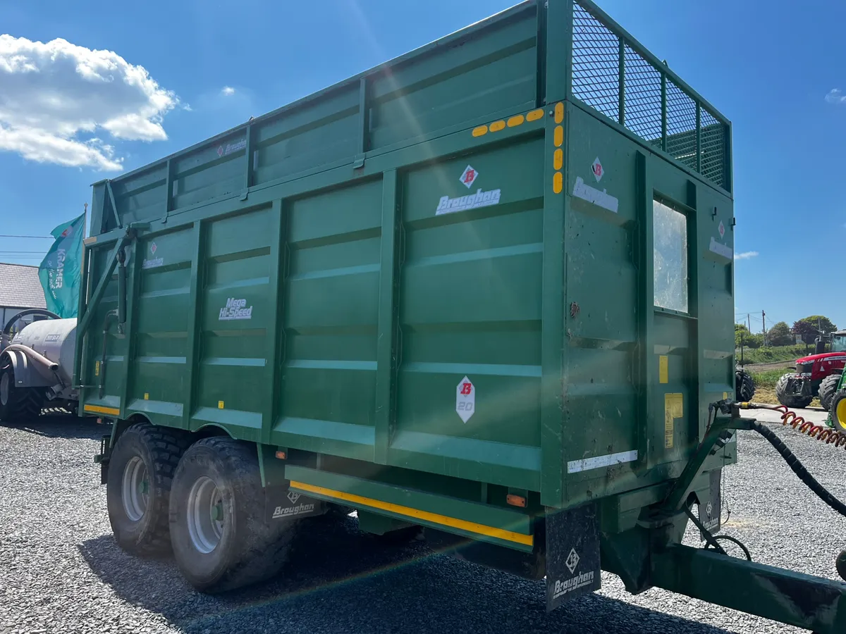 2016 20ft Broughan Silage Trailer - Image 3