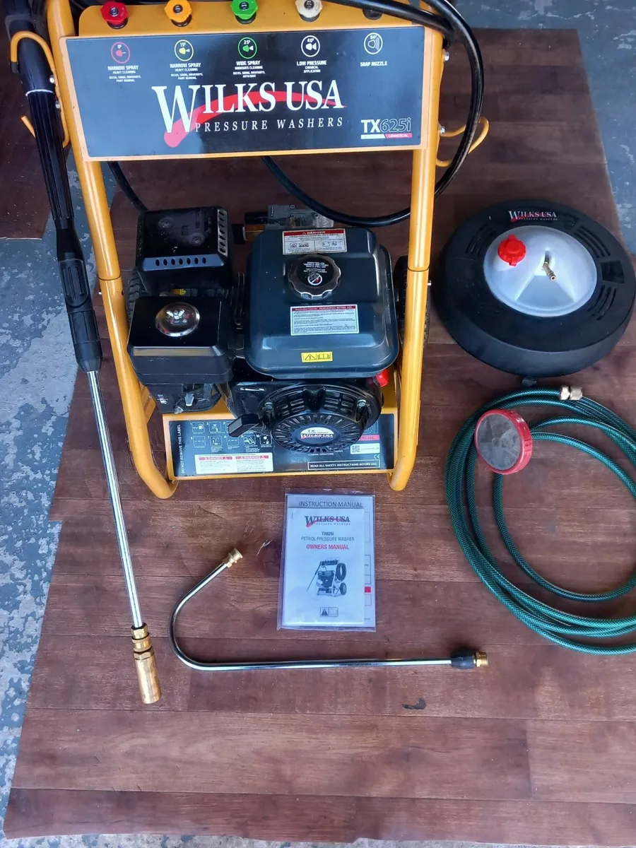 Wilks USA TX625i Petrol Pressure Washer (7.0HP) - Image 1