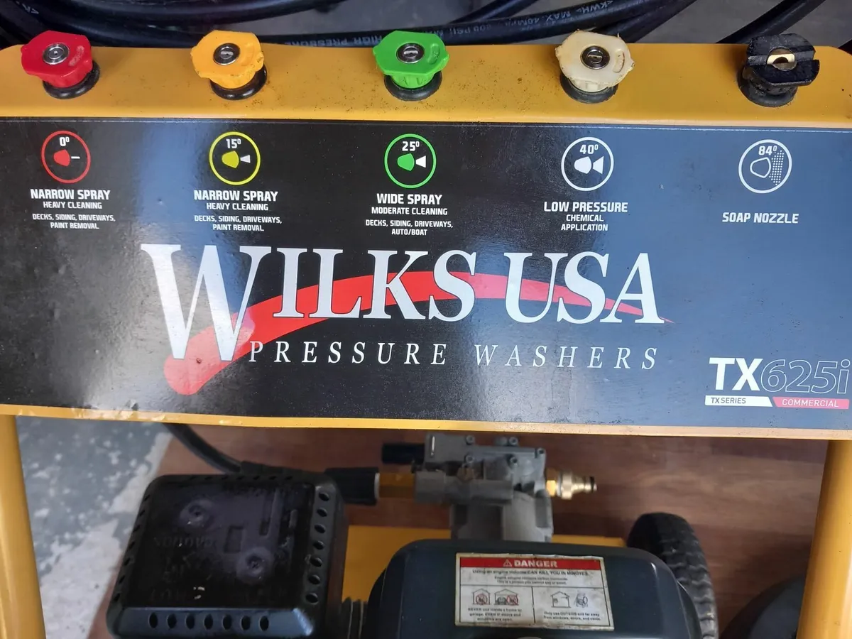 Wilks USA TX625i Petrol Pressure Washer (7.0HP) - Image 2