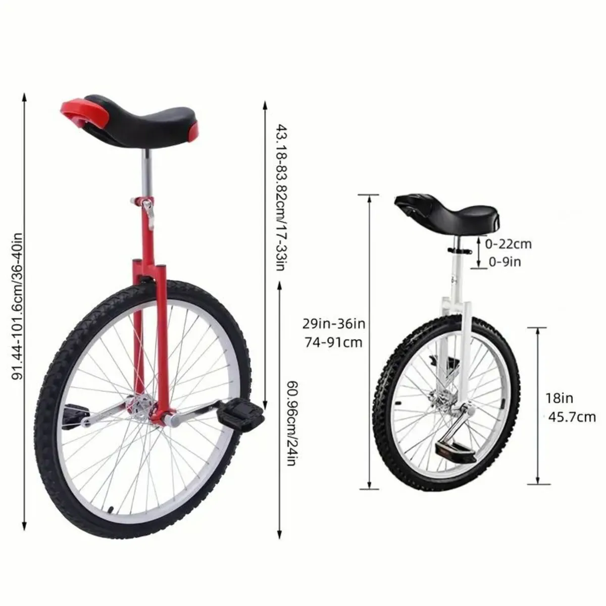 Unicycle with Adjustable Height - Image 4