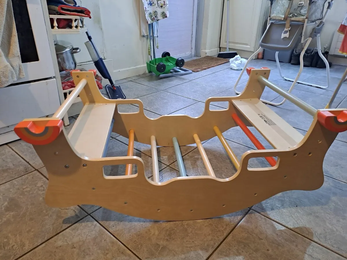 Wooden climbing arch for kid's - Image 4