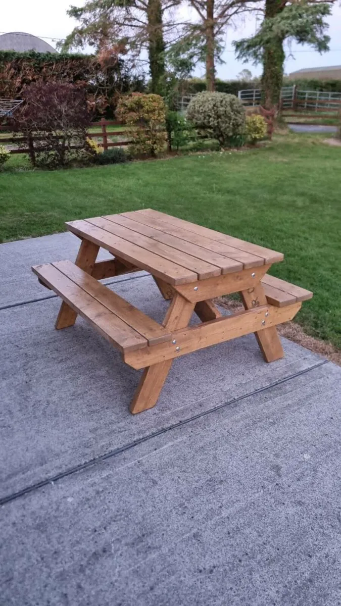 All weather picnic bench - Image 3