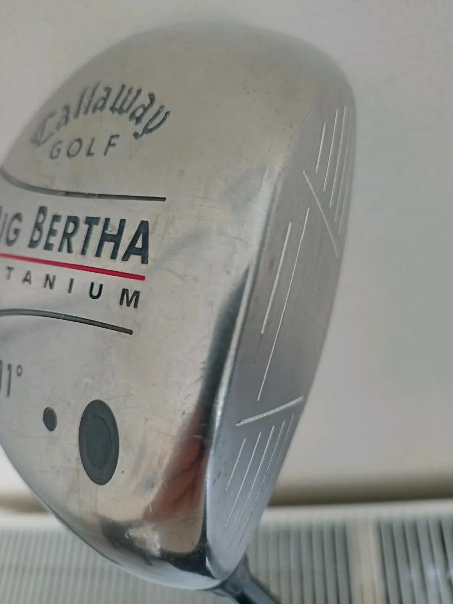 Callaway big Bertha golf Driver 11° regular flex. - Image 2