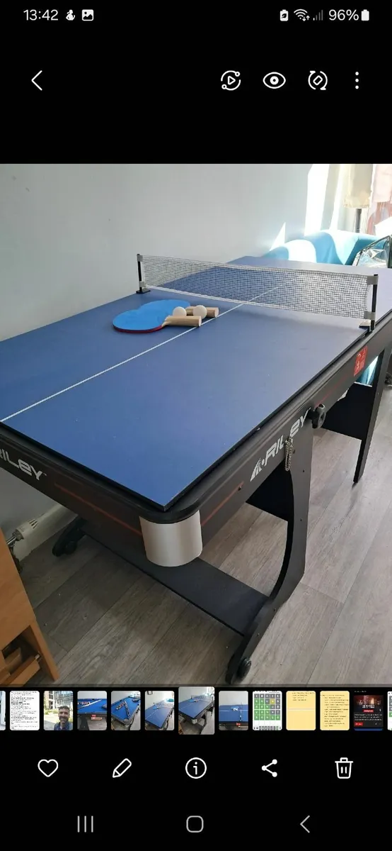 Table tennis/pool table combo - Image 2