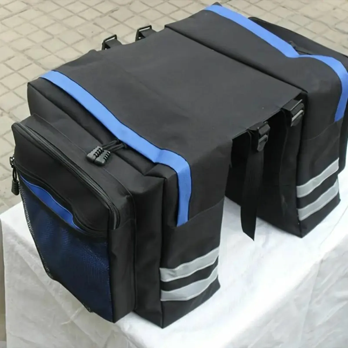 Large Capacity Bicycle Rear Rack Bag - Image 1
