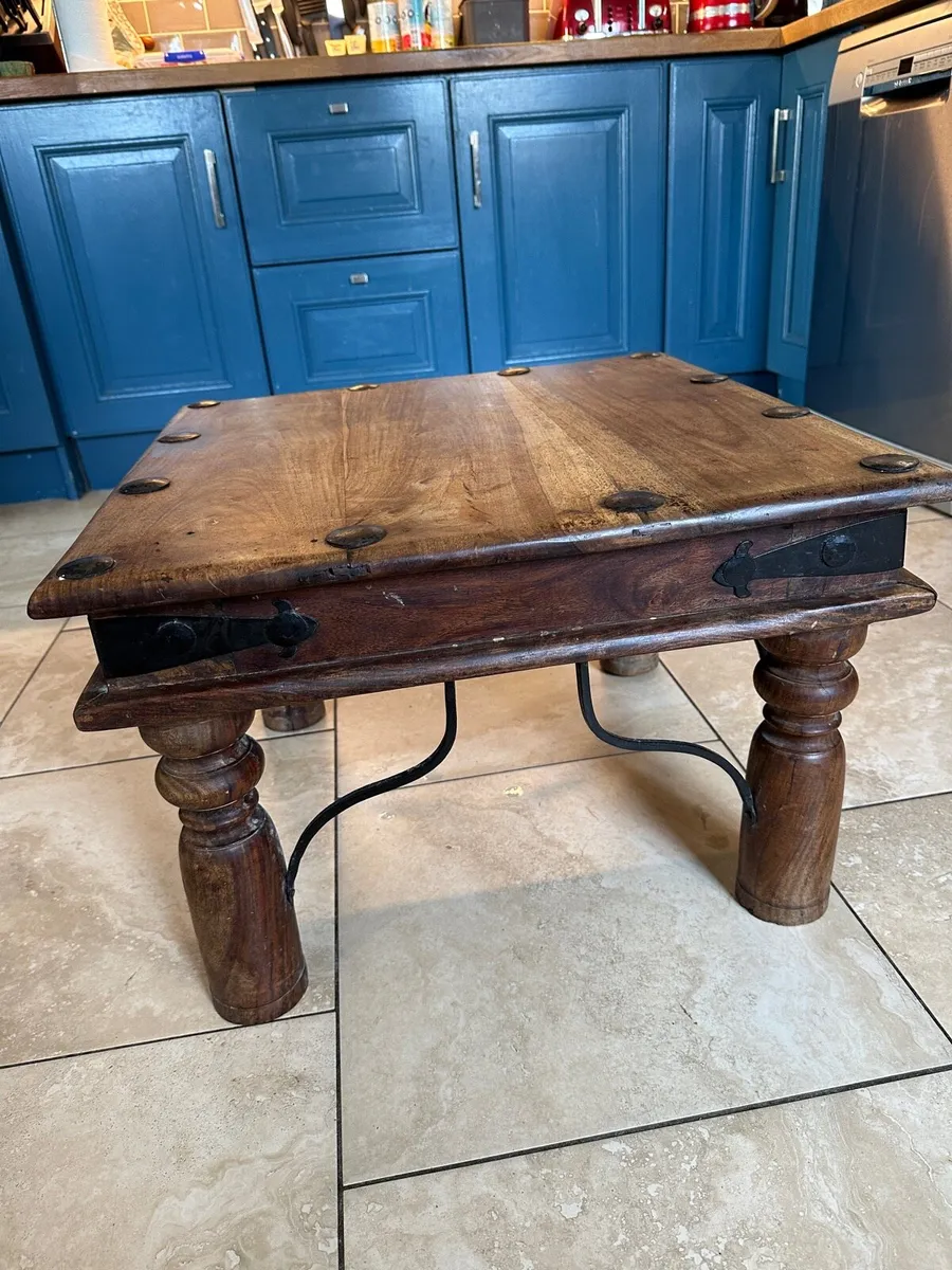 Coffee Table (solid Mexican pine) - Image 1