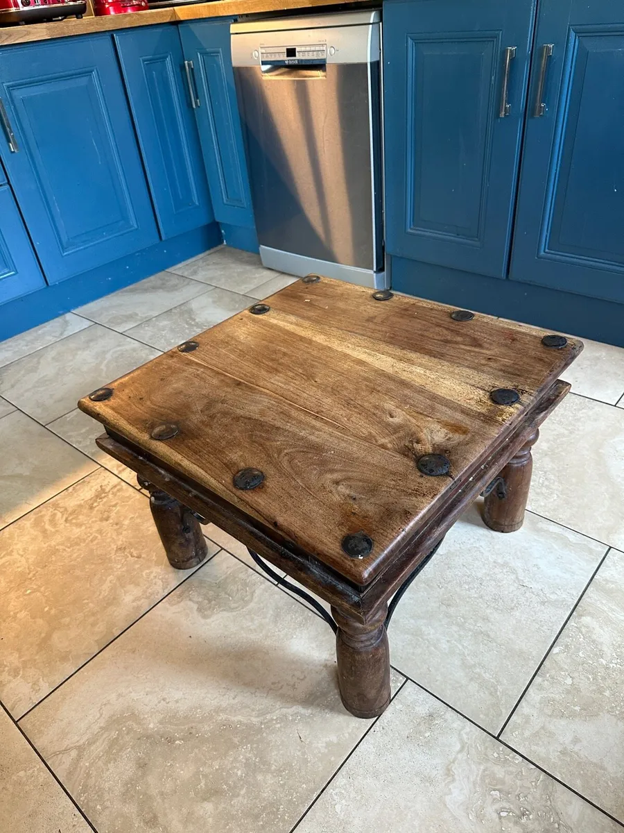 Coffee Table (solid Mexican pine) - Image 3
