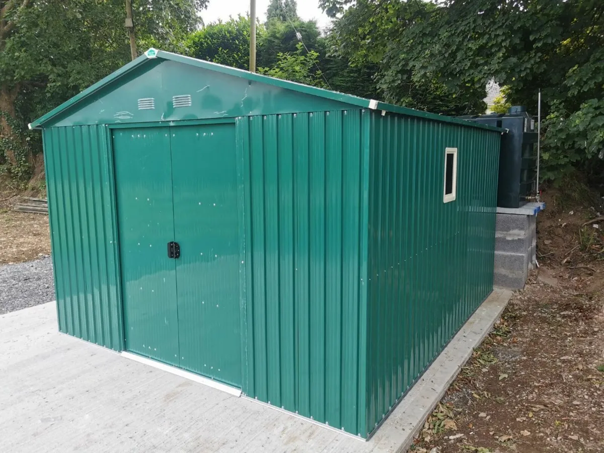 10ft x 12ft Steel Classic Shed - Image 2