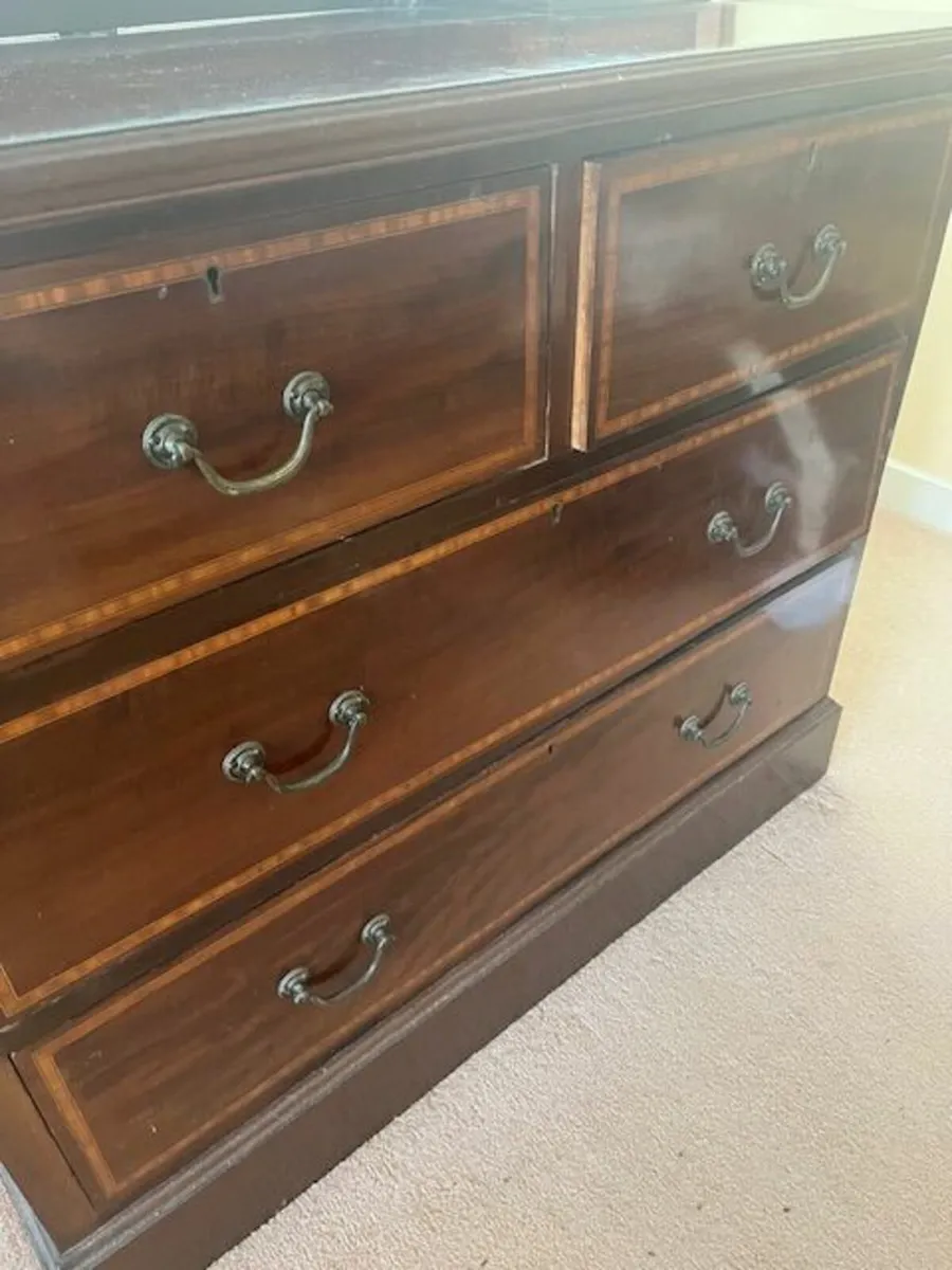 Dressing Table with Mirror - Image 1