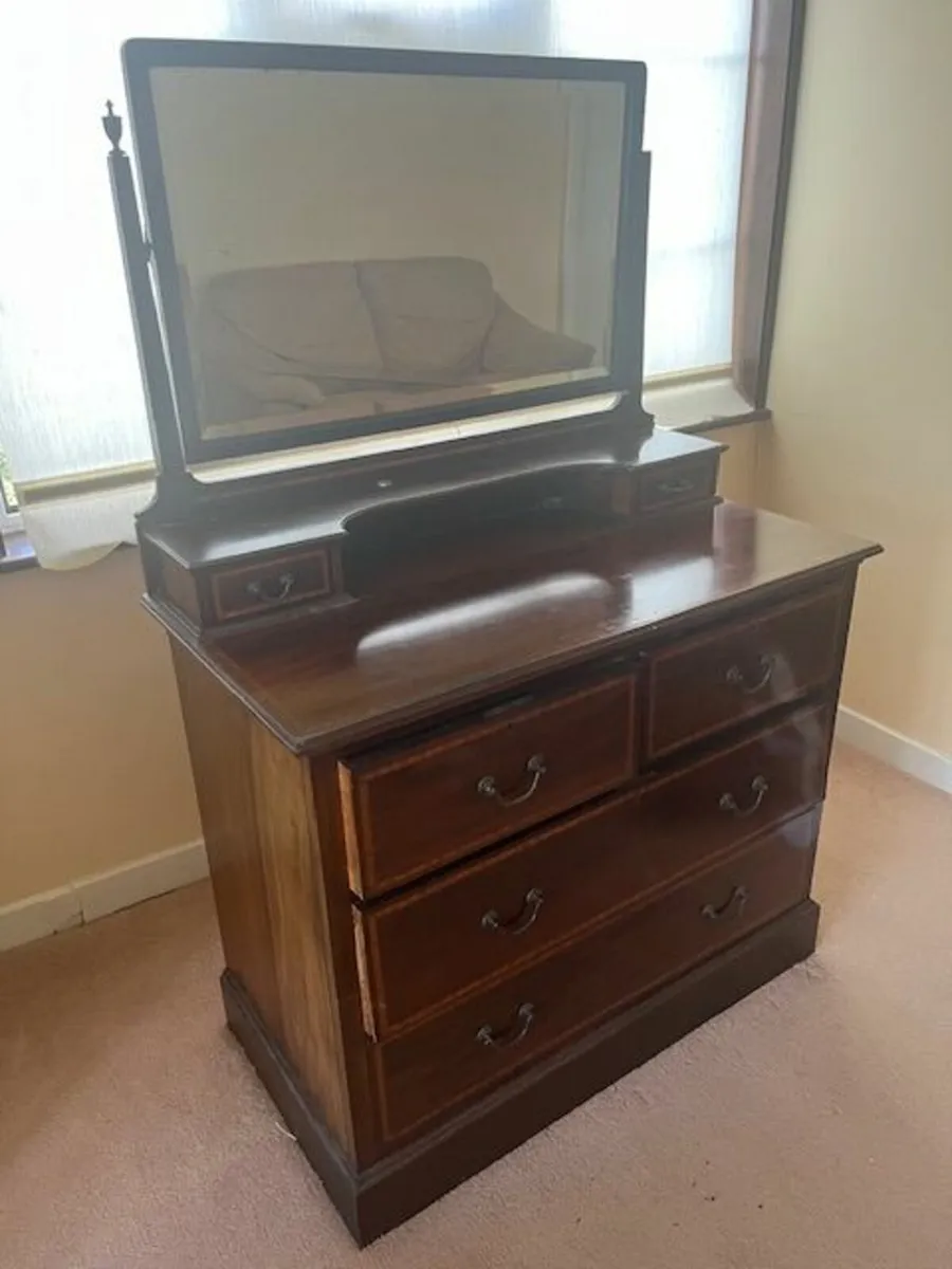 Dressing Table with Mirror - Image 3