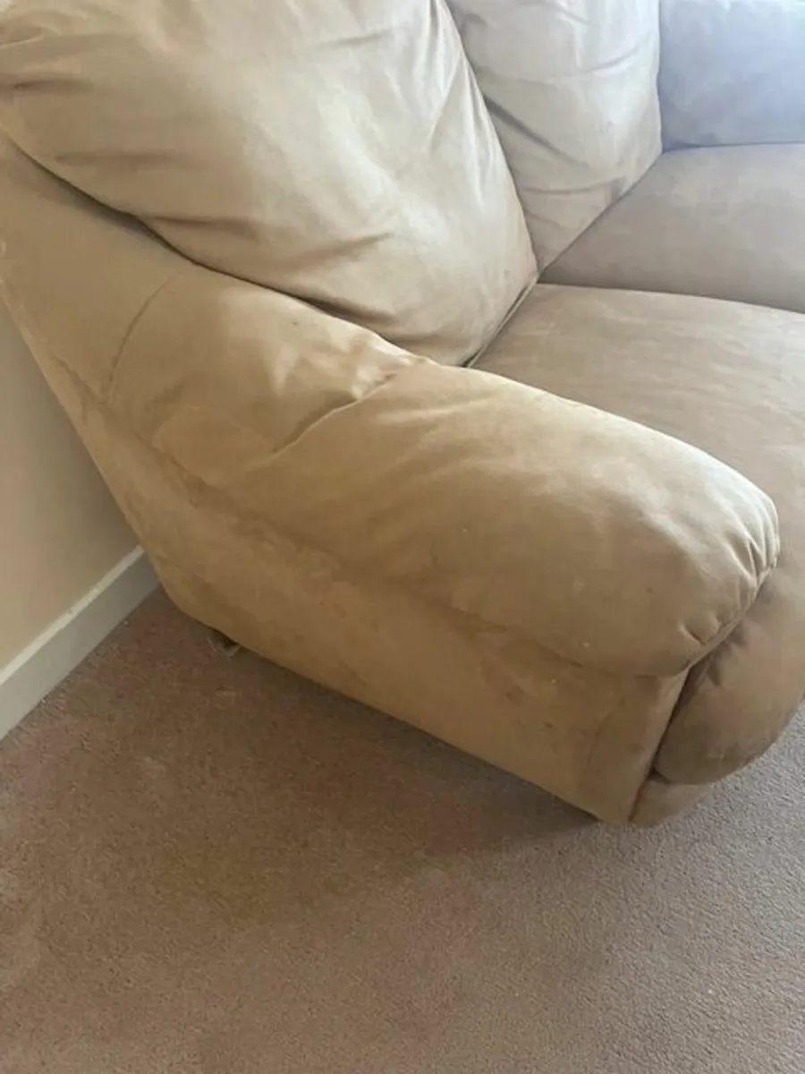 Tan Suede Lounge - Image 2
