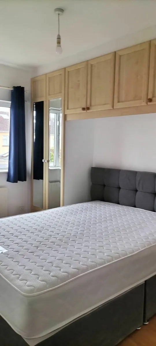 FREE .  Good as new double mattress & king base - Image 1
