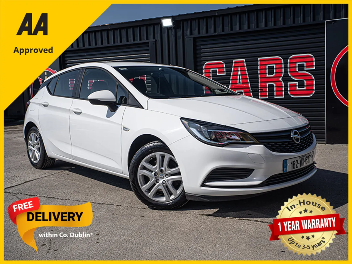162 Opel Astra 1.6cdti/FSH/IRISH/1YR warranty - Image 1