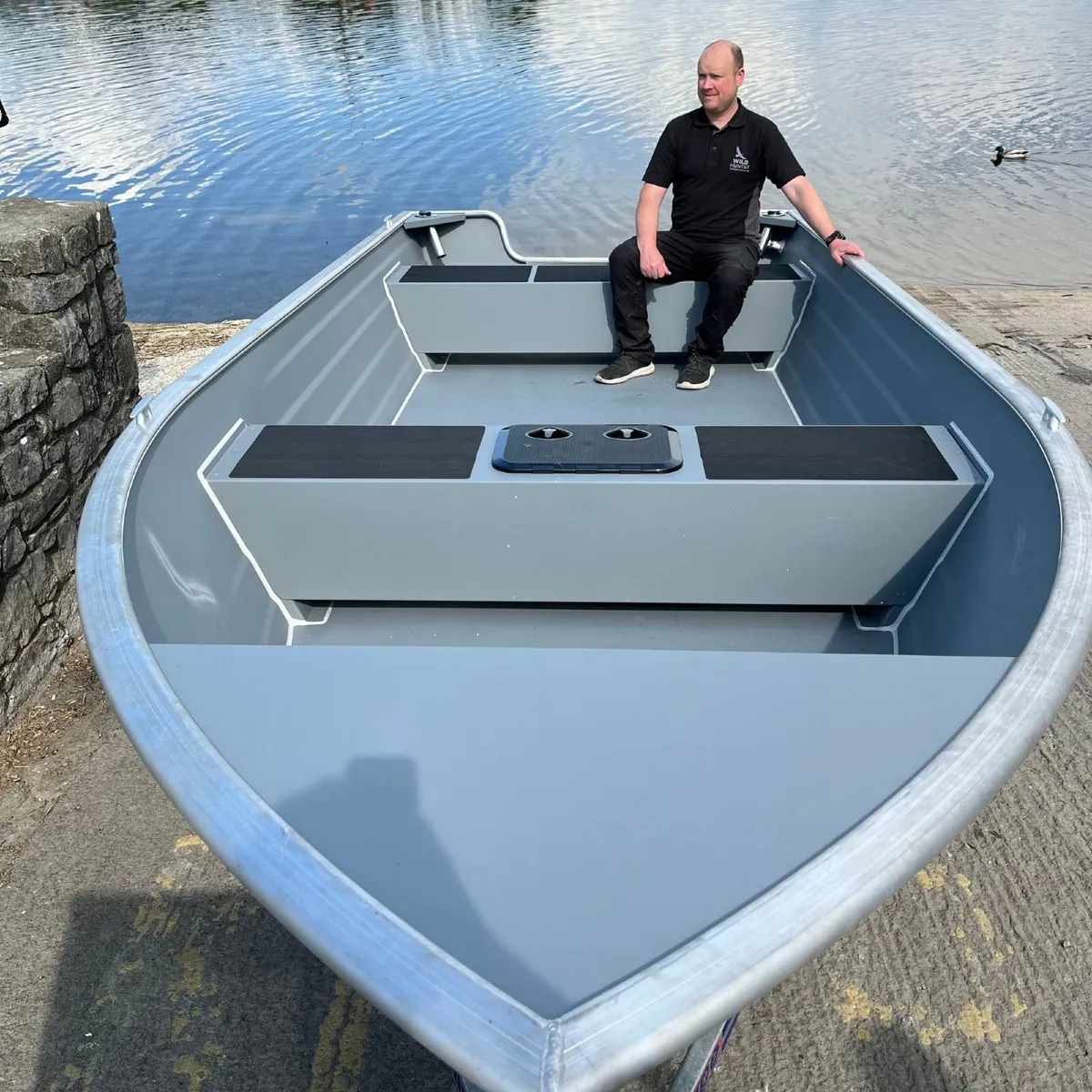 18ft Fishing Aluminum Boat | Kerman V170 - Image 2