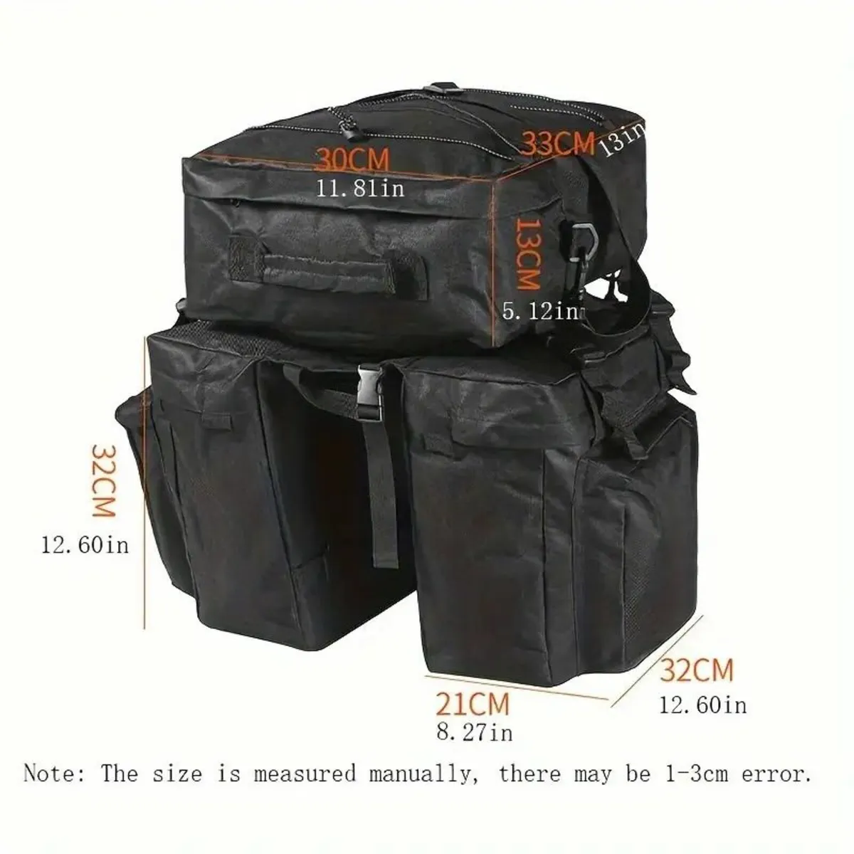 Adjustable Strap Bike Saddle Bag - Image 2