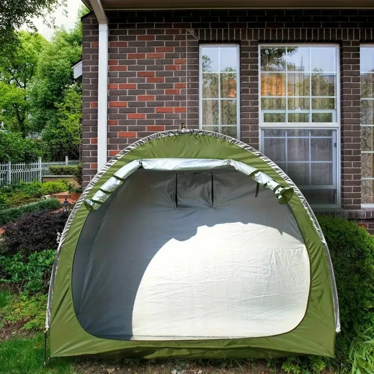 Outdoor Bicycle Cover Storage Shed Tent - Image 1