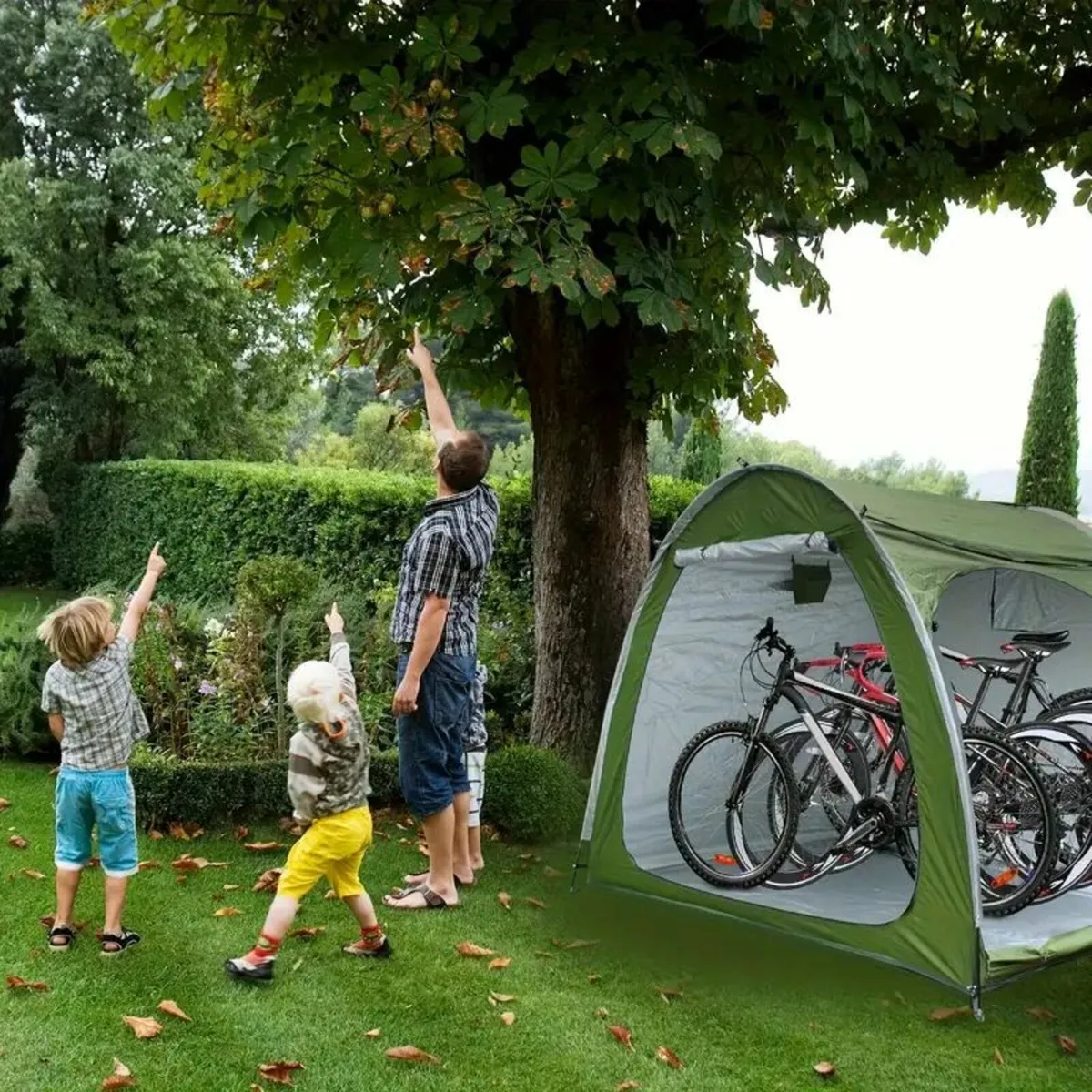 Outdoor Bicycle Cover Storage Shed Tent - Image 2