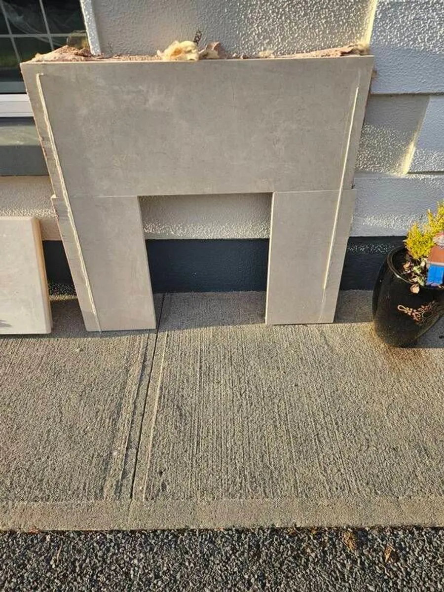Fireplace Mantel & Hearth - Image 1