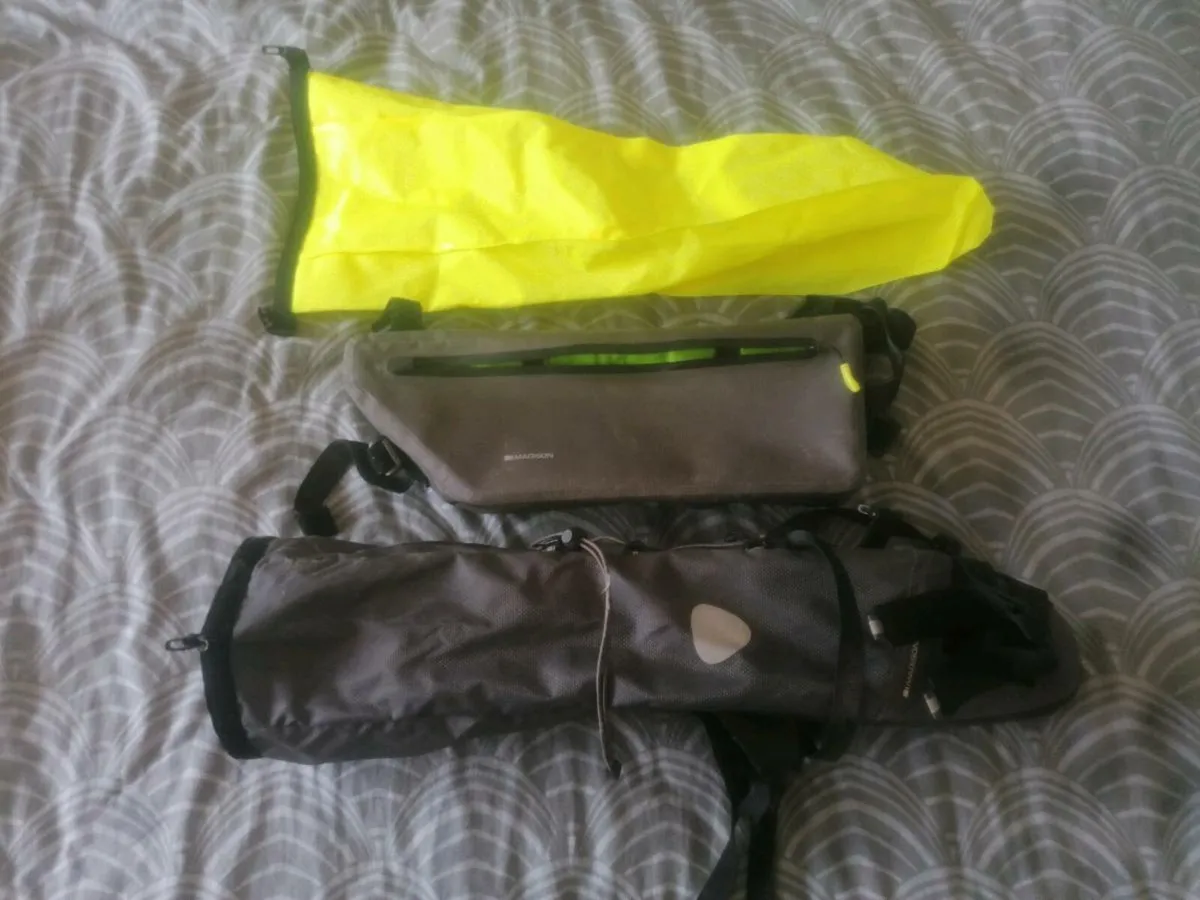 Madison frame bag and large saddle bag - Image 1