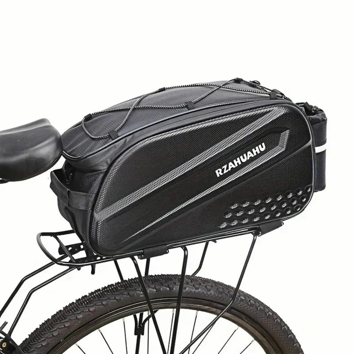 Large Capacity Hard Shell Bicycle Saddle Bag - Image 1