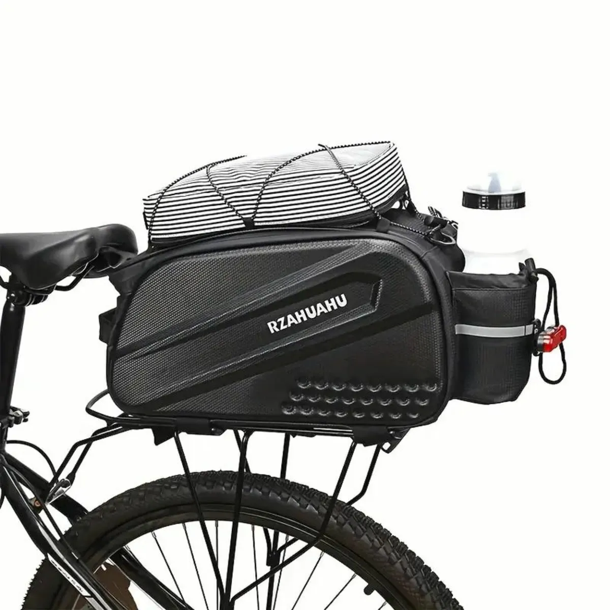 Large Capacity Hard Shell Bicycle Saddle Bag - Image 2
