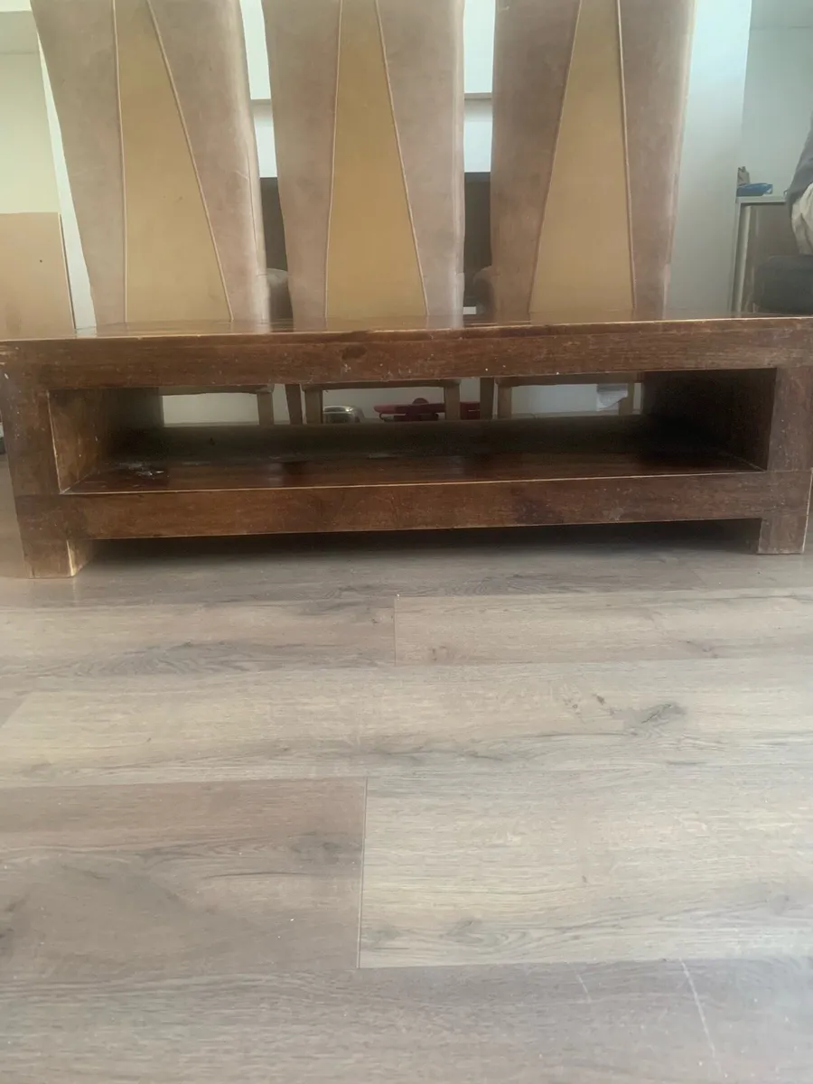 **FREE** Dining chairs and solid pine coffee table - Image 3
