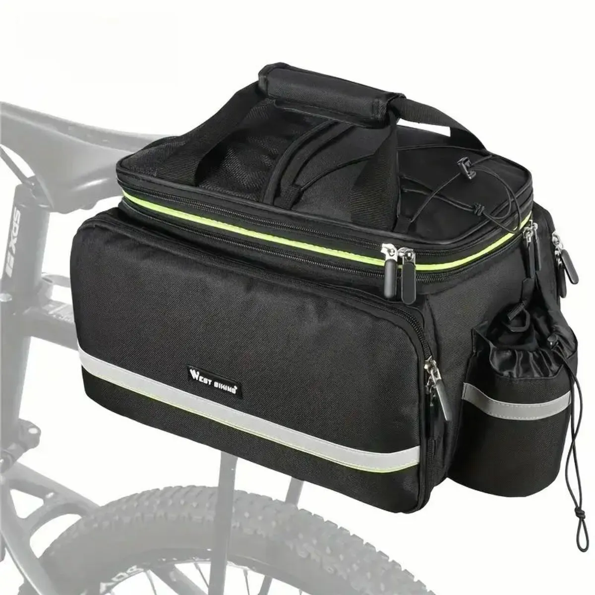 Durable Polyester Bike Rack Pack - Image 1