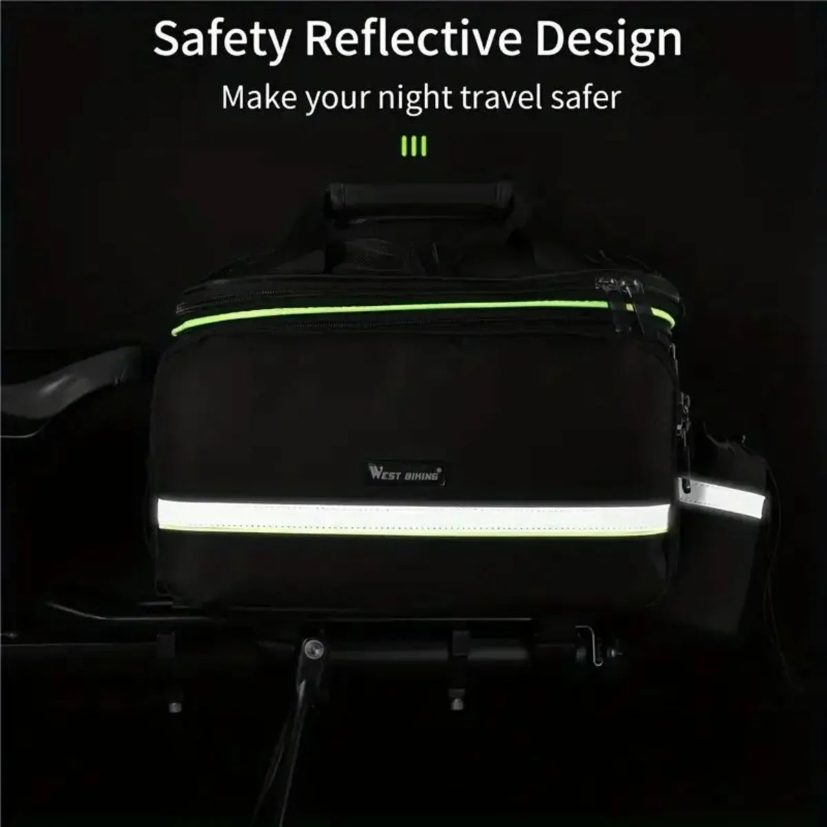 Durable Polyester Bike Rack Pack - Image 4