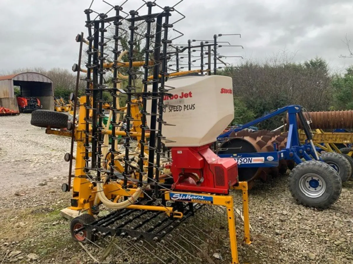 SHELBOURNE 6M HARROW & STOCKS SEEDER - Image 2