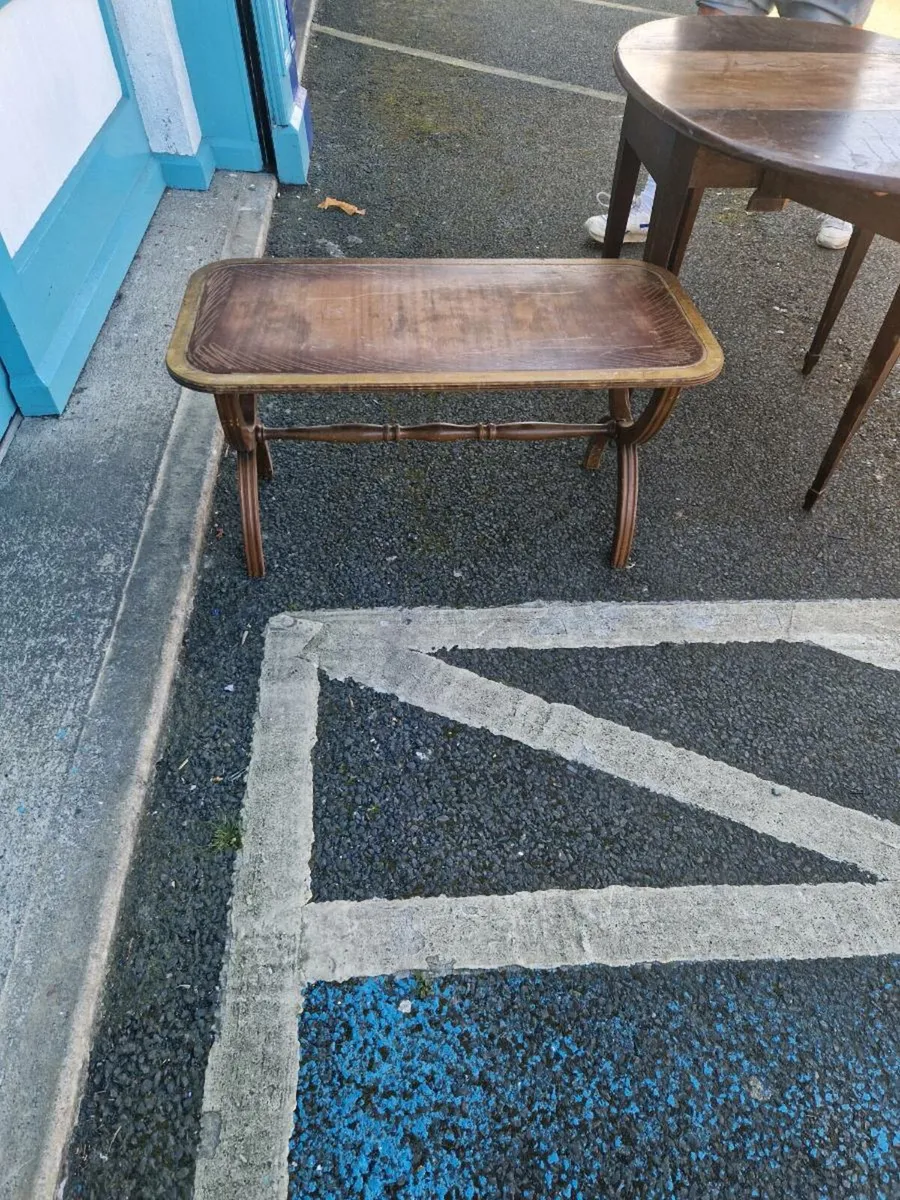 Vintage Antique Coffee Table - Image 1