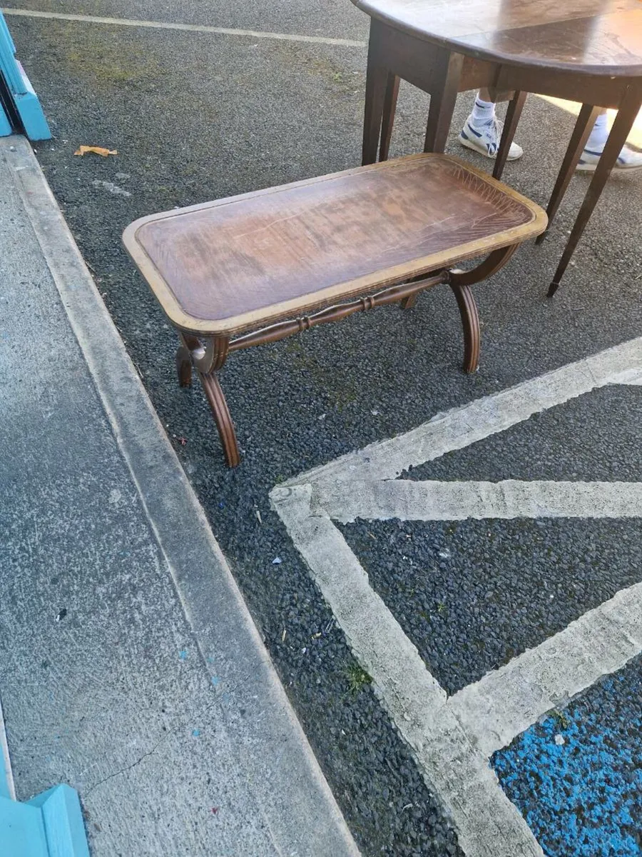 Vintage Antique Coffee Table - Image 2