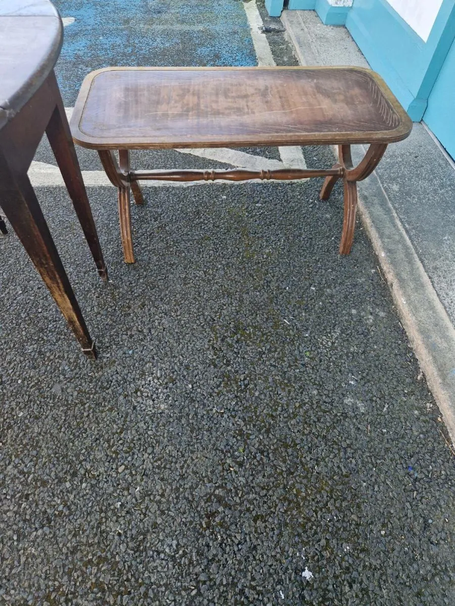 Vintage Antique Coffee Table - Image 4