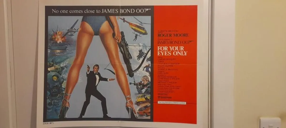 James Bond  Original Movie Posters - Image 4