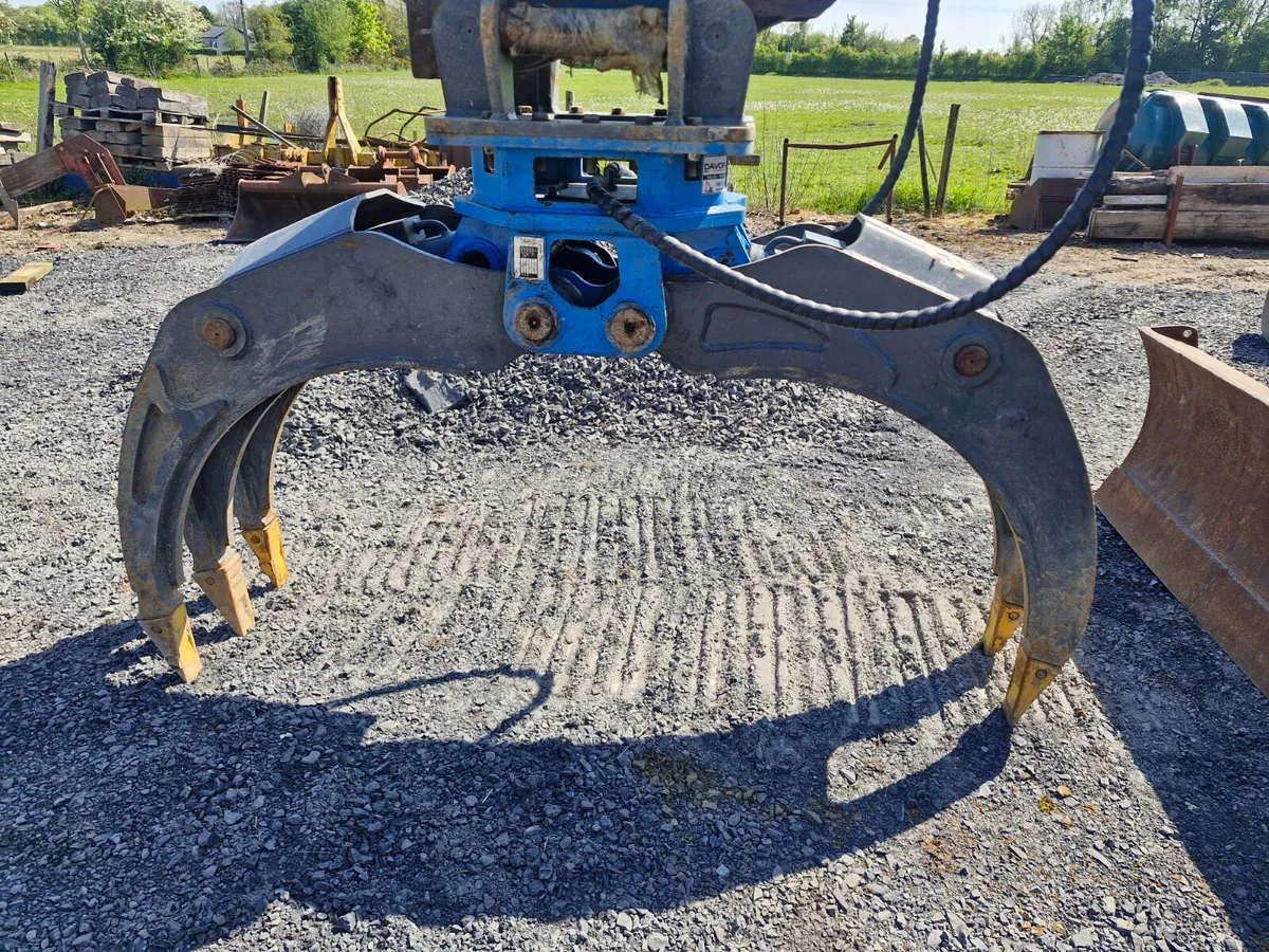 JDE 14T HYDRAULIC ROCK FINGER GRAB (Demo model - Image 3