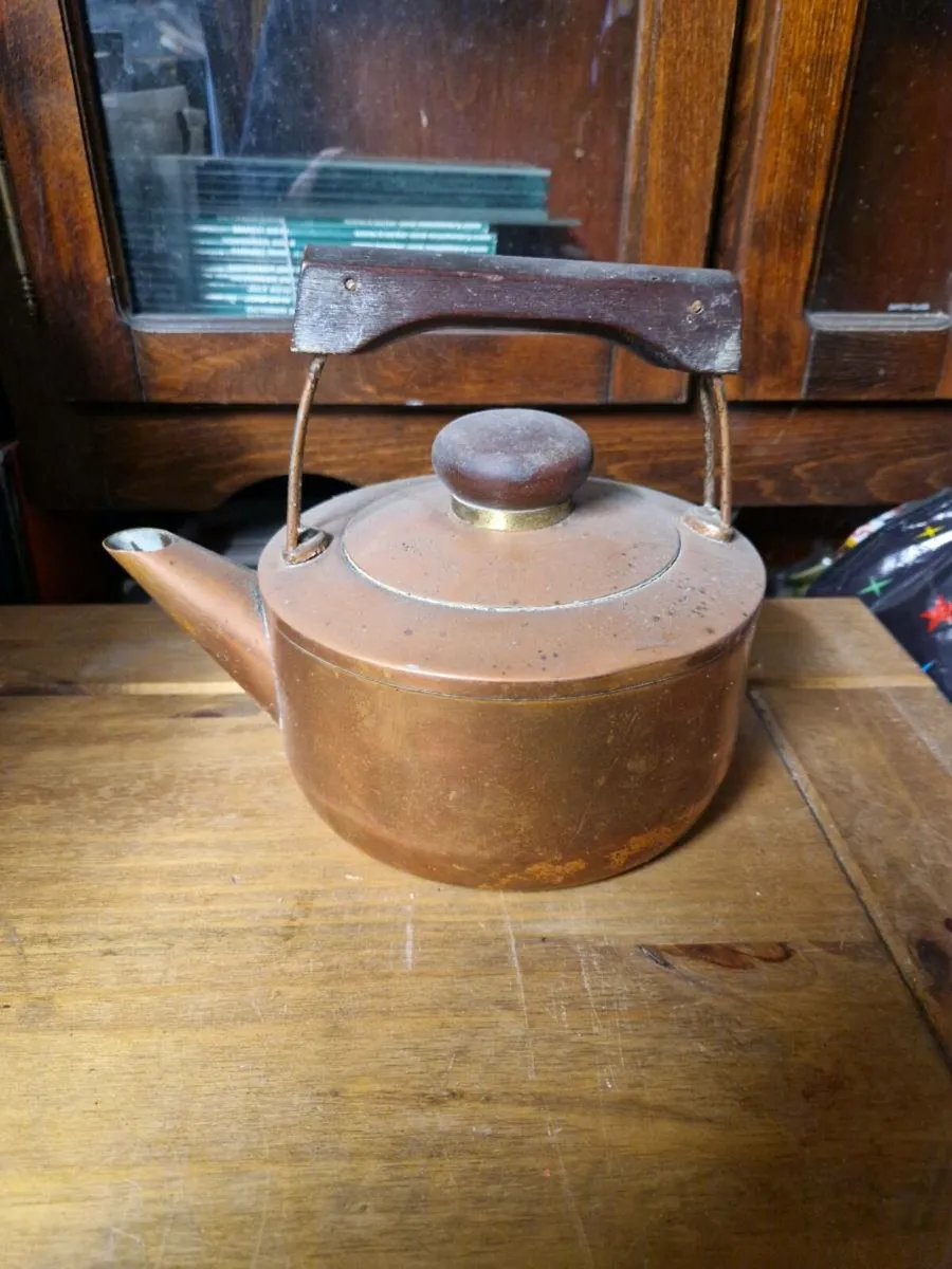 Vintage Copper Kettle - Image 1