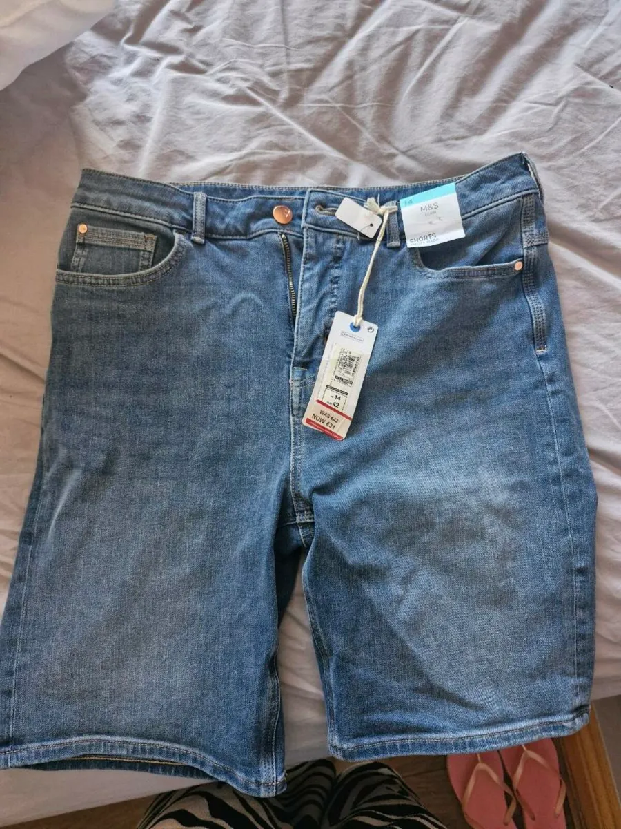 Marks and Spencer Denim Shorts - Image 1